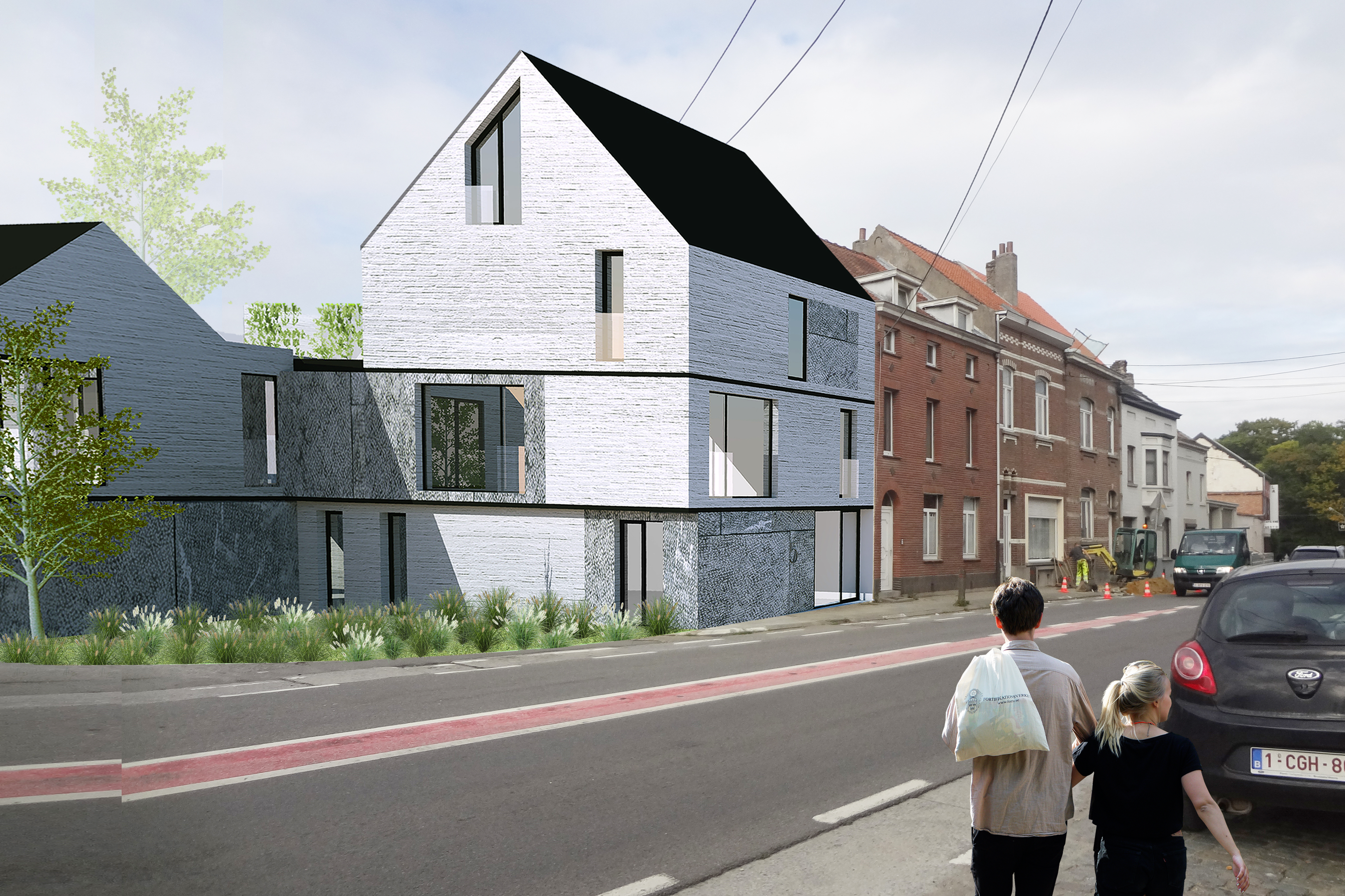 Synopsis Architecture - Gris Moulin - 3D Intégration