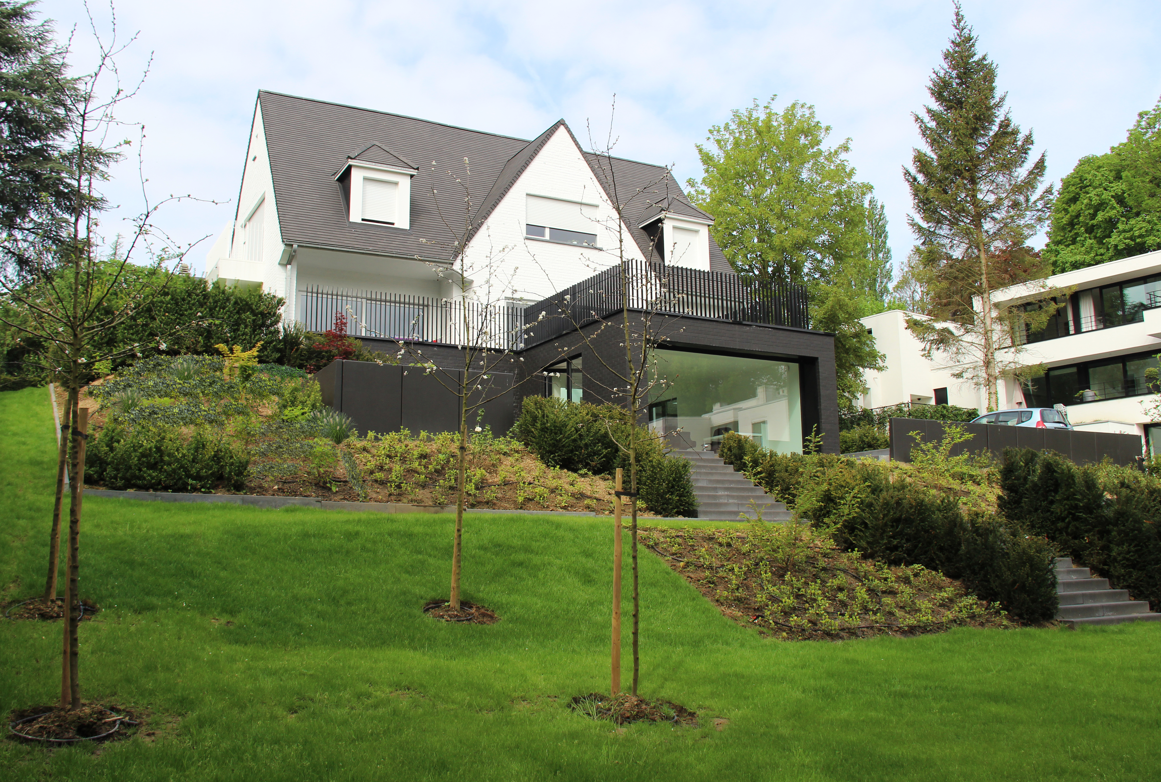Synopsis Architecture - Projet Htack - Façade Jardin