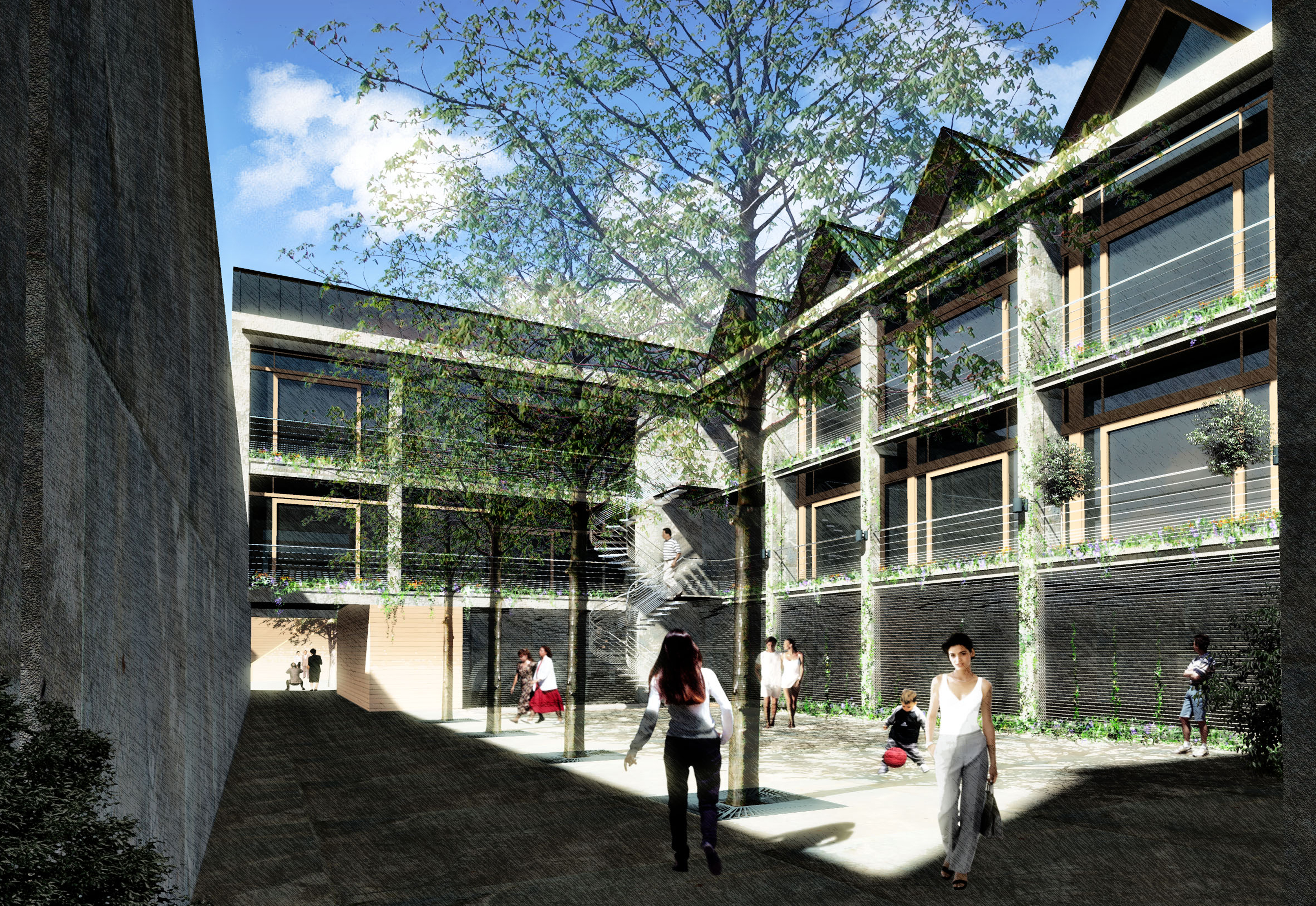 Synopsis Architecture - Sidol Lofts - 3D
